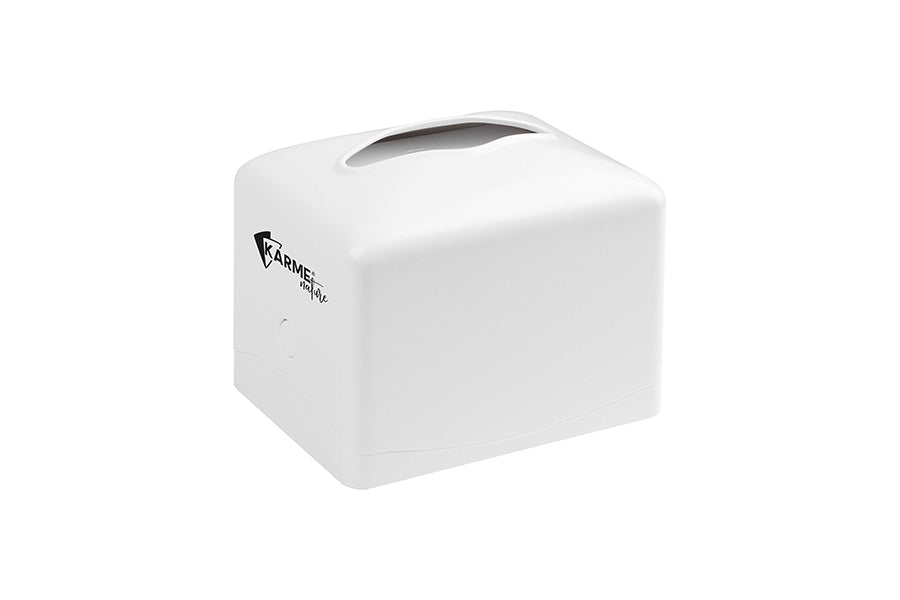 Servilletero 11x20cm ABS Blanco -KARME- 8uds