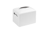 Servilletero 11x20cm ABS Blanco -KARME- 8uds