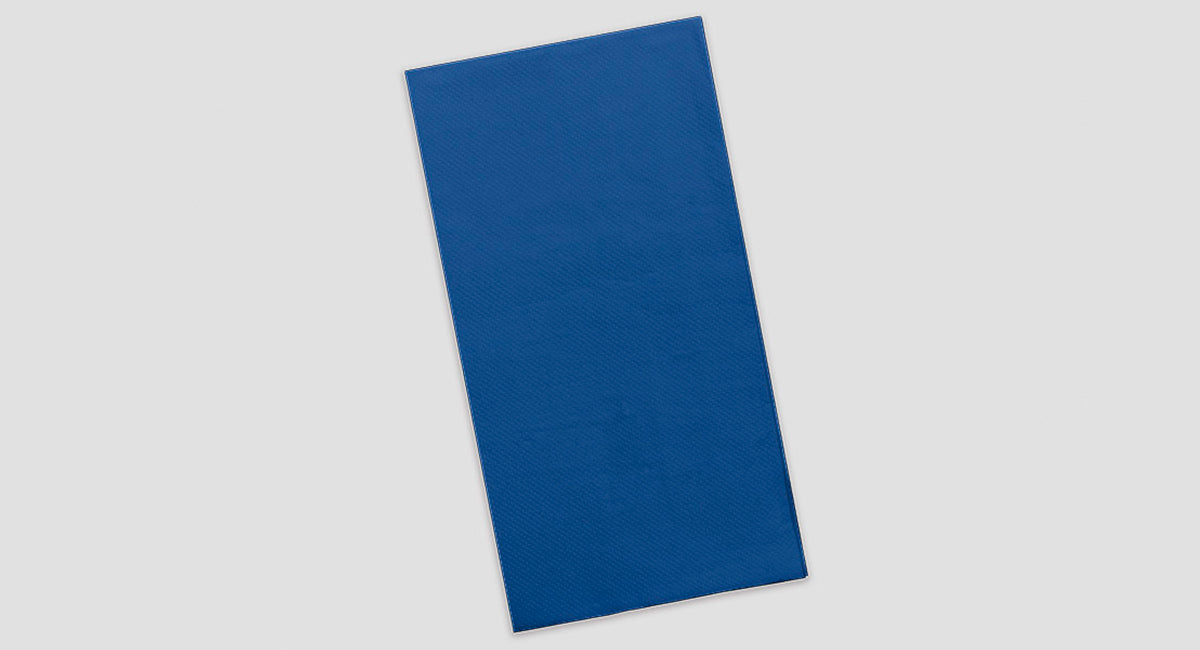 Servilleta Punta Punta 30x40cm Azul, 50uds 48paq
