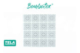 Servilleta Bambutex 48x48cm Deco. Azulejo Gris, 300uds
