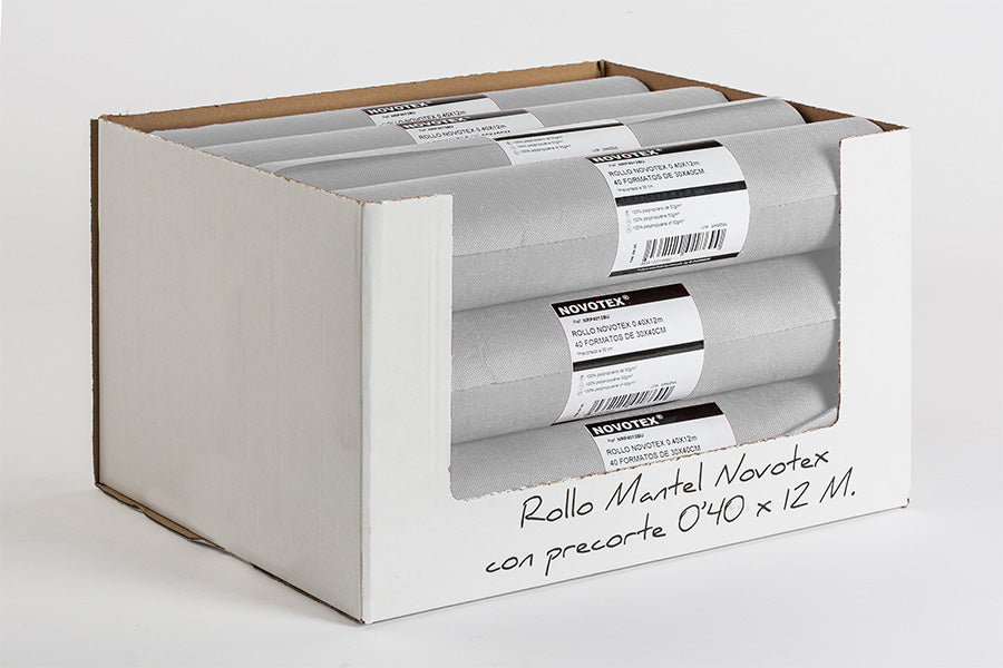 Rouleau de nappe Novotex 0,40 x 12 m prédécoupé 