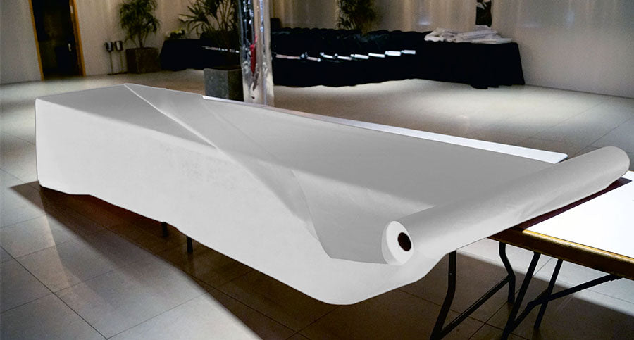 Rouleau de nappe pliée Novotex 0,80 (1,6) x 25 m 