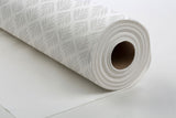 ; Bambutex tablecloth roll 1.2x25m Brussels White (Grey)