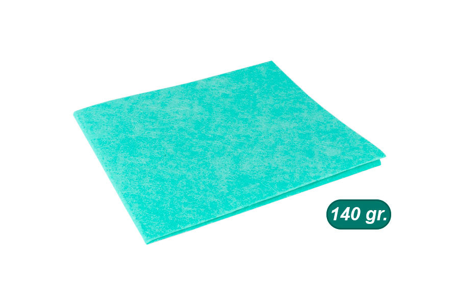 ; Bayeta Sintetica 38x40cm. 140gr. Vert, 12uds.