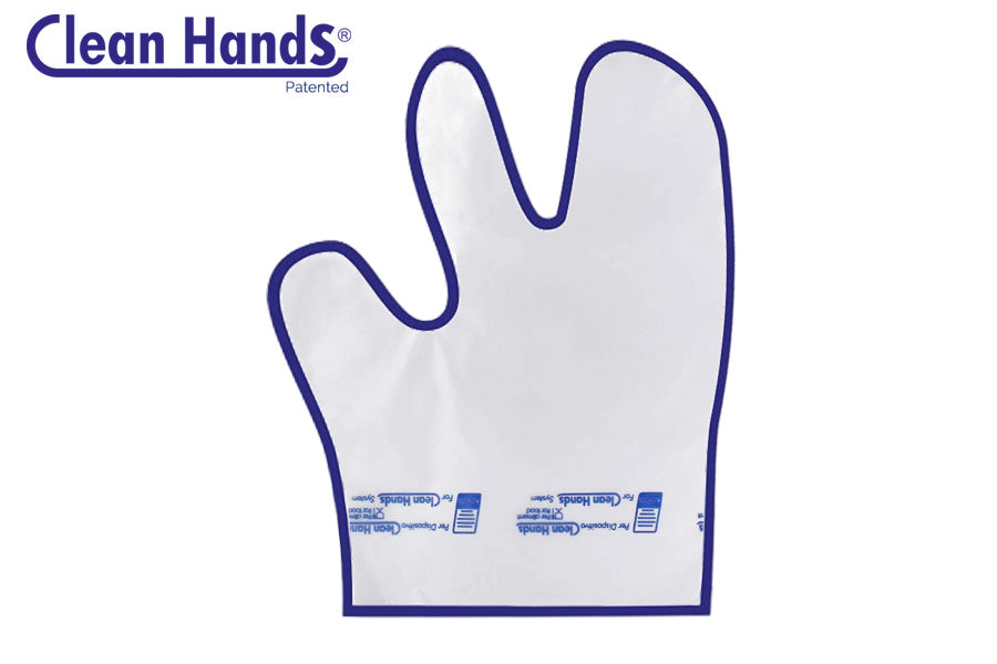 Guante Higienico 3 Dedos PE-COEX 40MY, 5x100uds (Clean Hands)