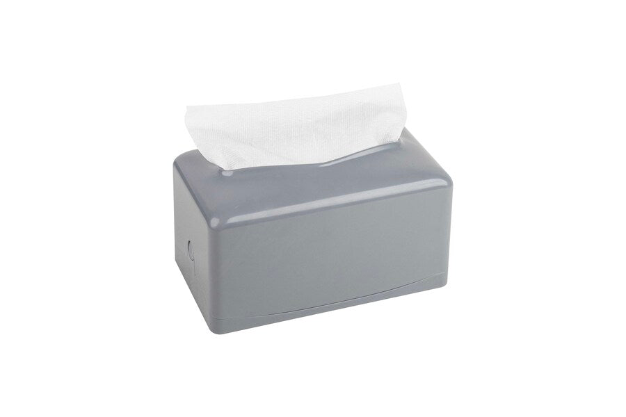 Dispensador Pañuelos 170mm Gris, 8uds.