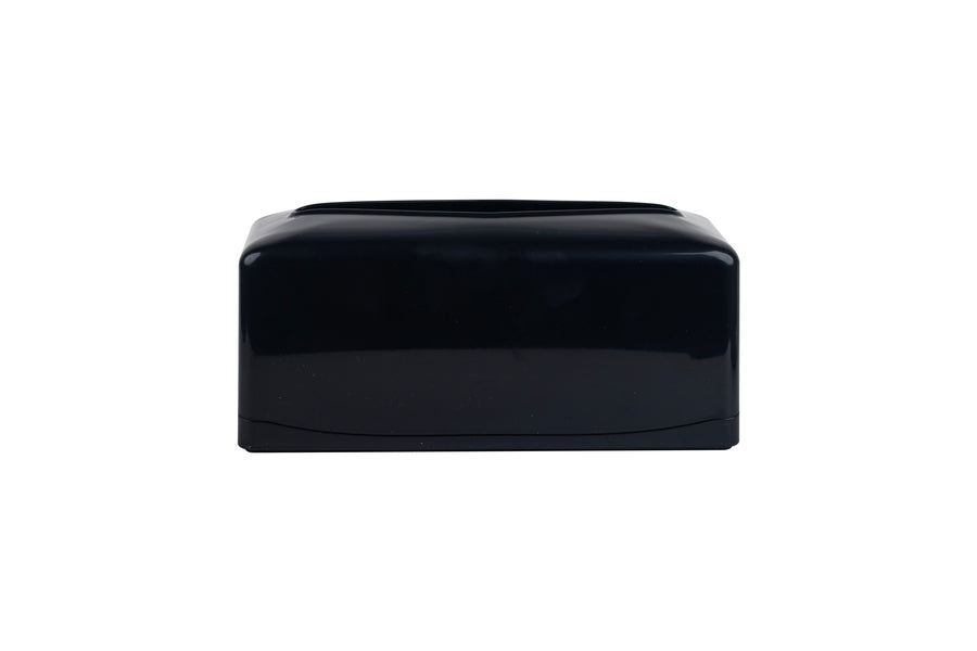 Dispensador Toalla 220mm Negro, 8uds.