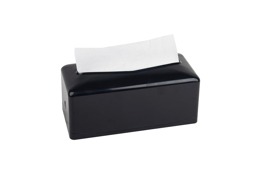 Dispensador Toalla 220mm Negro, 8uds.