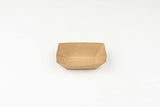 Barquette Kraft anti-graisse 135x103x45mm (4pq x 150u) 