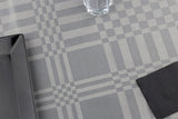 Mantel Extratela Cuadros 160x160cm (Confeccionado a 156x156cm)
