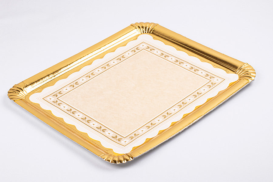 Blondas Parafinadas Blancas 40x50cm, 100uds