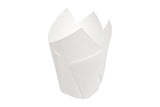 ; White Paper Tulip Capsule 15x15 150 units