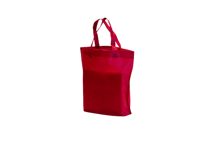 Novotex Ribbon Handle Bags 30x30+10cm 60gr. Bordeaux 300 pcs.