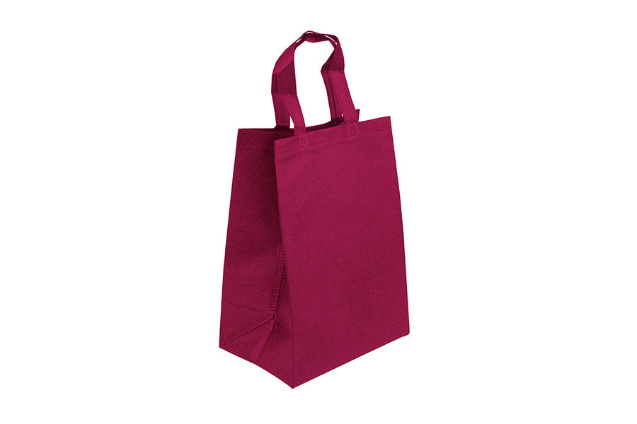 Bolsa Asa Plana Novotex 90g Burdeos 24+17x34 250ud