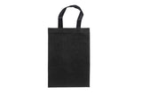 Bolsa Asa Plana Novotex 90g Negra 24+17x34cm 250ud