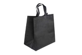 Bolsa Asa Plana Novotex 90g Negra 32+21x34cm 250ud