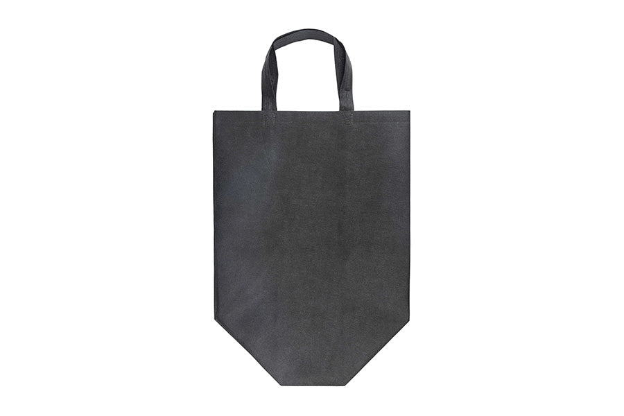 Bolsa Asa Plana Novotex 90g Negra 32+21x34cm 250ud