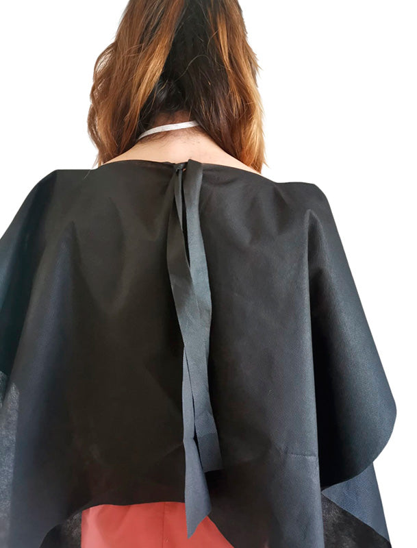 ; Novotex Cape 100x150cm Black, 100 units (Special for hairdressers)