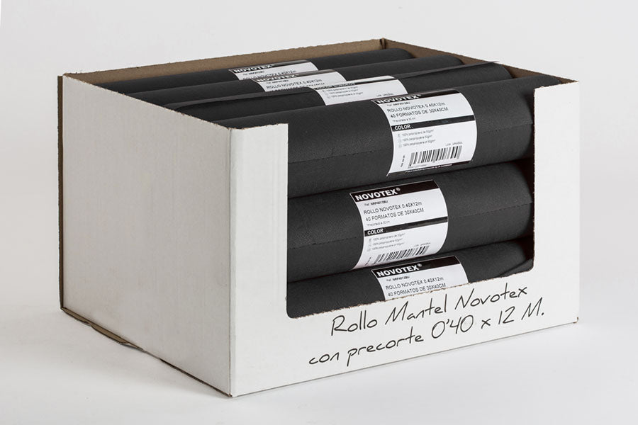 Rouleau de nappe Novotex 0,40 x 12 m prédécoupé 