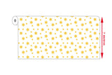 Rollo Mantel Novotex 1,20x7m Prec. 40cm Blanco Deco. Estrellas