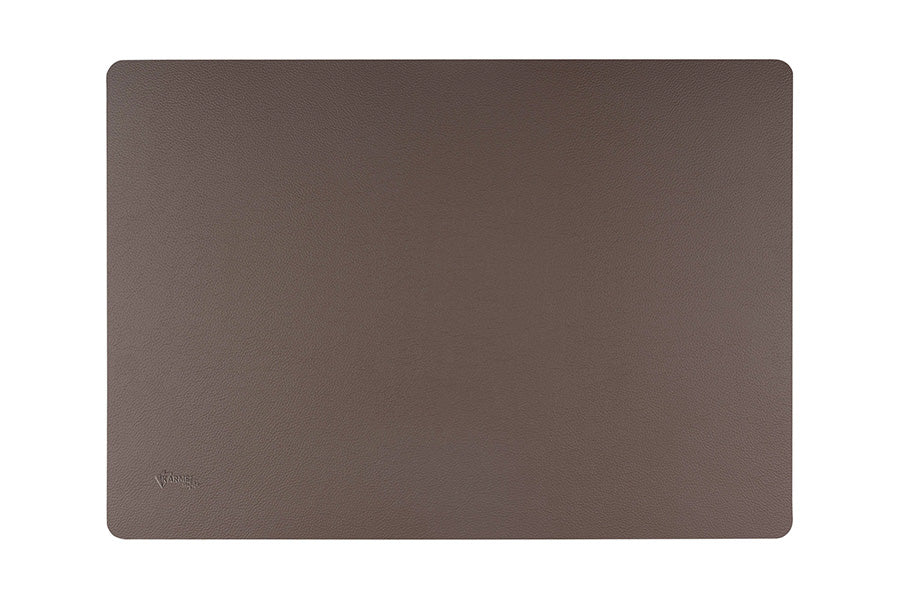 Mantel Polipiel 30x43cm Marrón-Blanco (12pq x 12uds)