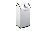 Papelera con cabezal basculante 40 litros Epoxi PP40BA