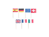 Pincho bandera madera 65×2 mm (mix banderas)