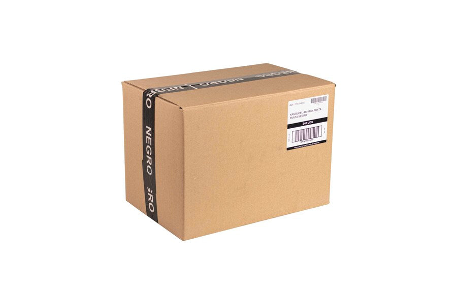 Kangucel 40x48 Punta Punta 240ud. Negro