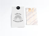 Paper Cutlery Bag 11x24cm White + Phrases 1,000 units