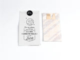 Paper Cutlery Bag 11x24cm White + Phrases 1,000 units