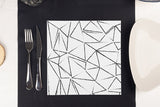Serv. Softex 48x48cm 70gr 400ud. Blanc Deco Funky