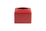 Servilletero 11x20cm ABS Rojo, 8uds