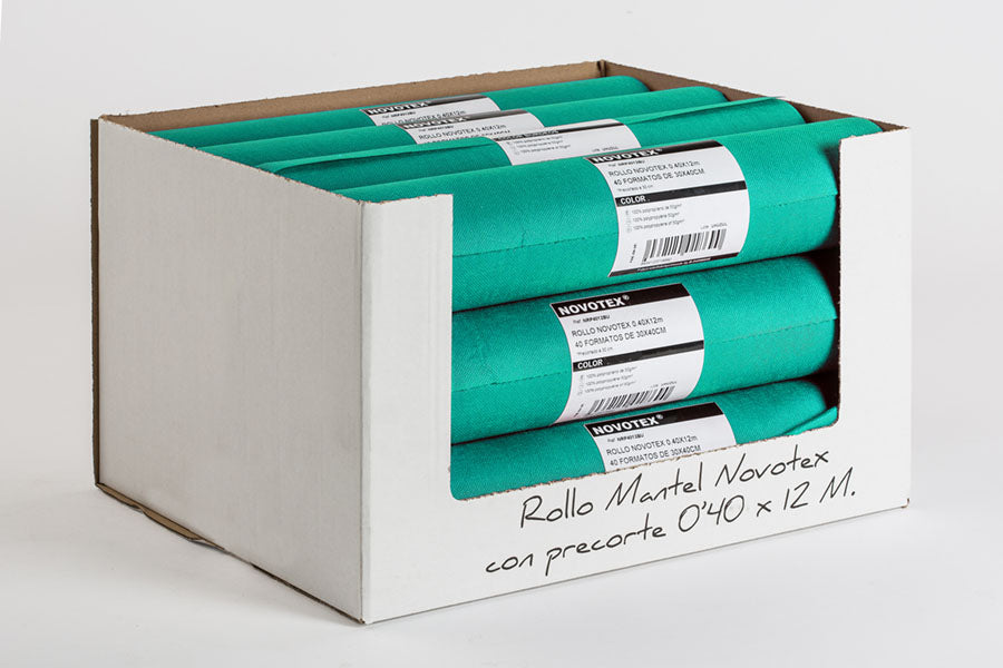 Rouleau de nappe Novotex 0,40 x 12 m prédécoupé 