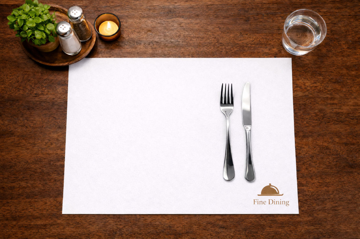 Mantel Air Soft 30x40cm Blanco, 400uds