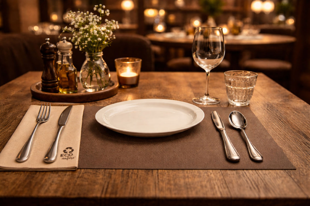 Air Soft Tablecloth 30x40 400 units. Chocolate