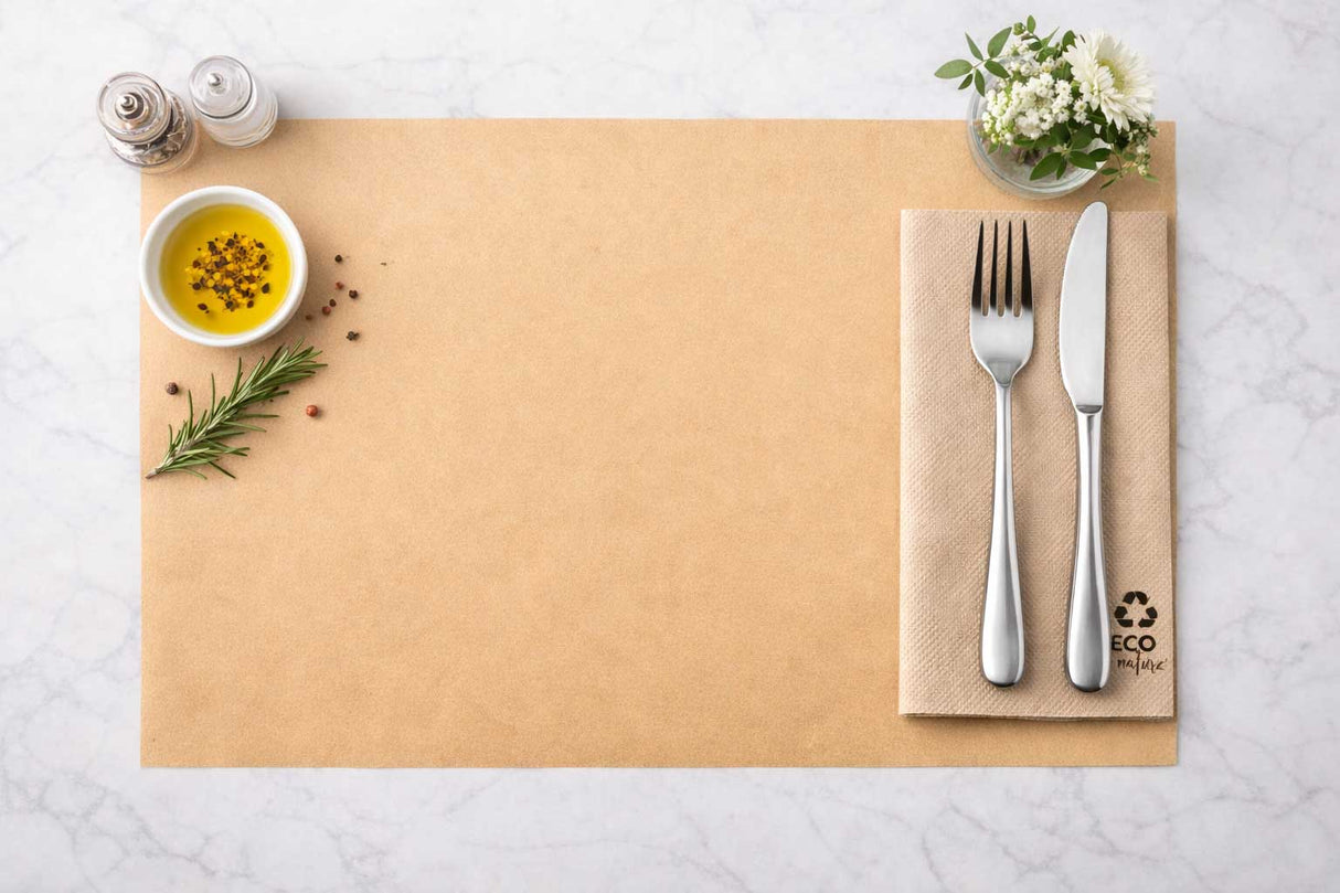 Air Soft Tablecloth 30x40 400 units. Eco Nature