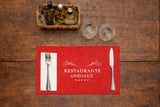 Air Soft Tablecloth 30x40 400 units. Red