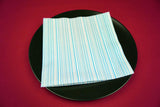 ; Serv. Air Soft 40x40 600 unités. Blanca Deco Basic TU (Turquoise) OUTLET