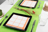 Servilleta Air Soft 48x48cm Deco. Lyon Naranja, 400uds