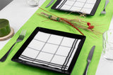 Servilleta Air Soft 40x40cm Deco. Lyon Negro, 600uds