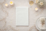 Servir. Bambulux 30x48 Pleg 1/4 480uds. Blanco