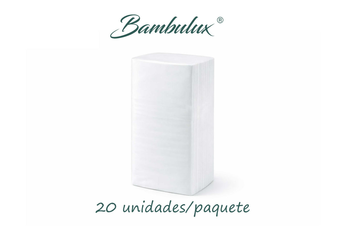 Servilleta Bambulux 48x48cm Pleg. 1/8 L, 240uds
