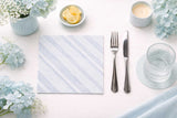 Servilleta Bambulux 40x40cm Deco. Marea Azul, 480uds