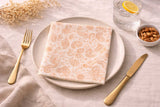 Servilleta Bambulux 40x40cm Deco. Yakarta Terra, 480uds