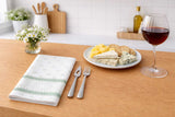 Servir. Bambulux 48x48 Pl. 1/8 300uds Blanc Déco. Esferas Vert