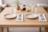 Servilleta Bambulux 48x48cm Pleg. 1/8 Deco. Horizonte Azul, 300uds