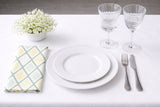 Servilleta Bambulux 48x48cm Pleg. 1/8 Deco. Tresmall Verde, 300uds