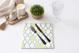 Servilleta Bambulux 48x48cm Deco. Tresmall Verde, 240uds