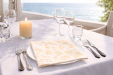Servilleta Bambulux 48x48cm Deco. Yakarta Melocotón, 240uds