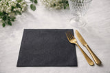 Servilleta Bambutex 48x48cm Negro, 300uds